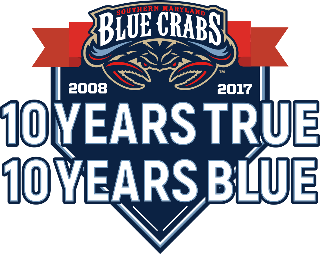Southern Maryland Blue Crabs 2017 Anniversary Logo iron on transfers for clothing